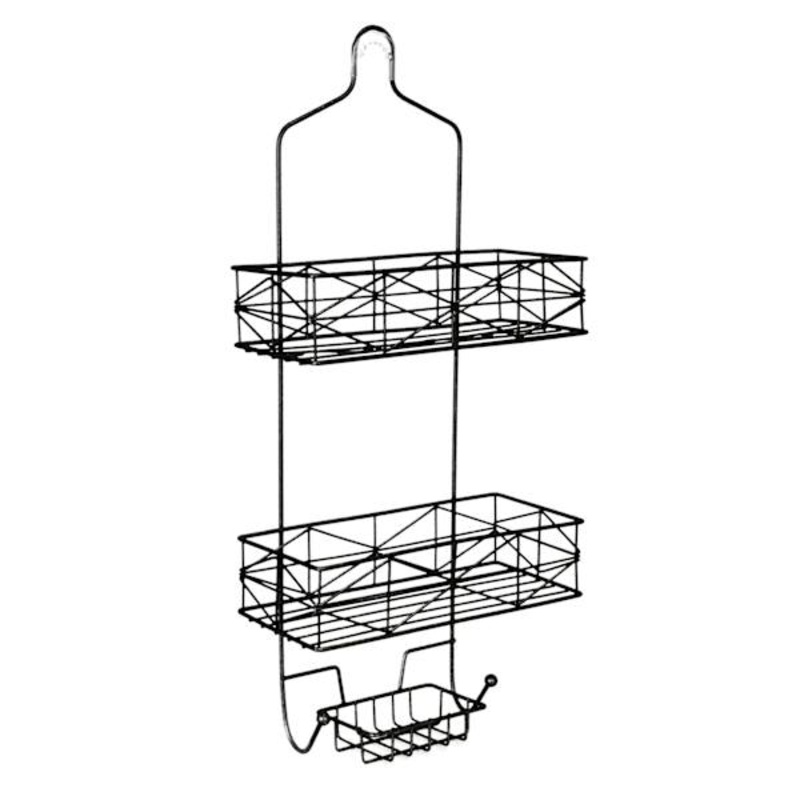 Keira Shower Caddy, Matte Black