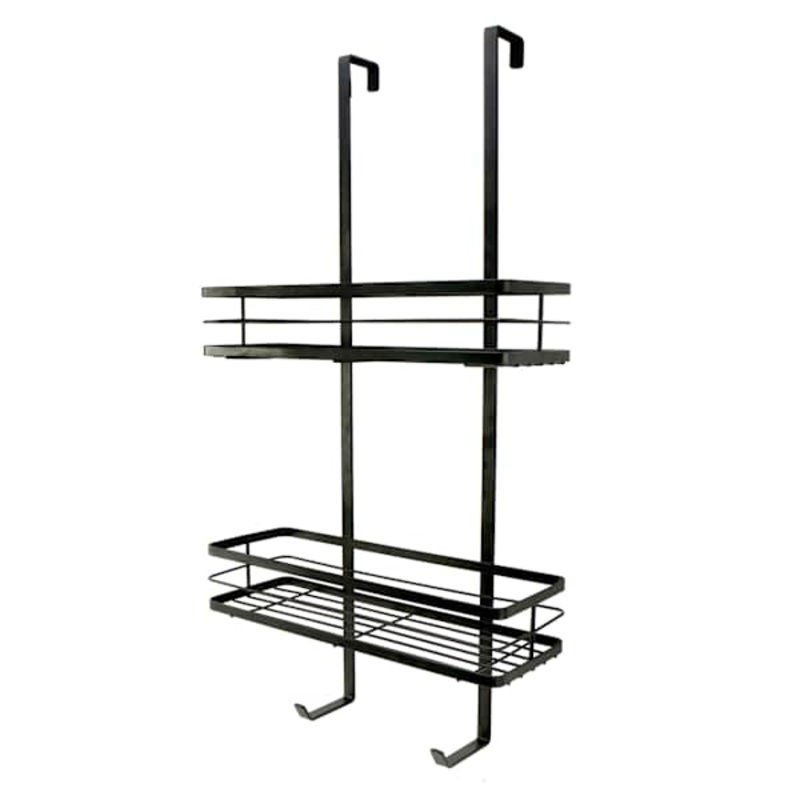 Keller Black 2-Tier over The Door Caddy