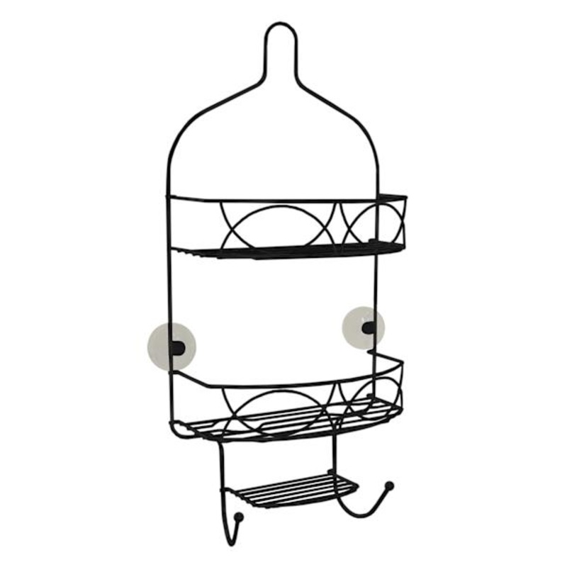 Pietro Shower Caddy, Matte Black