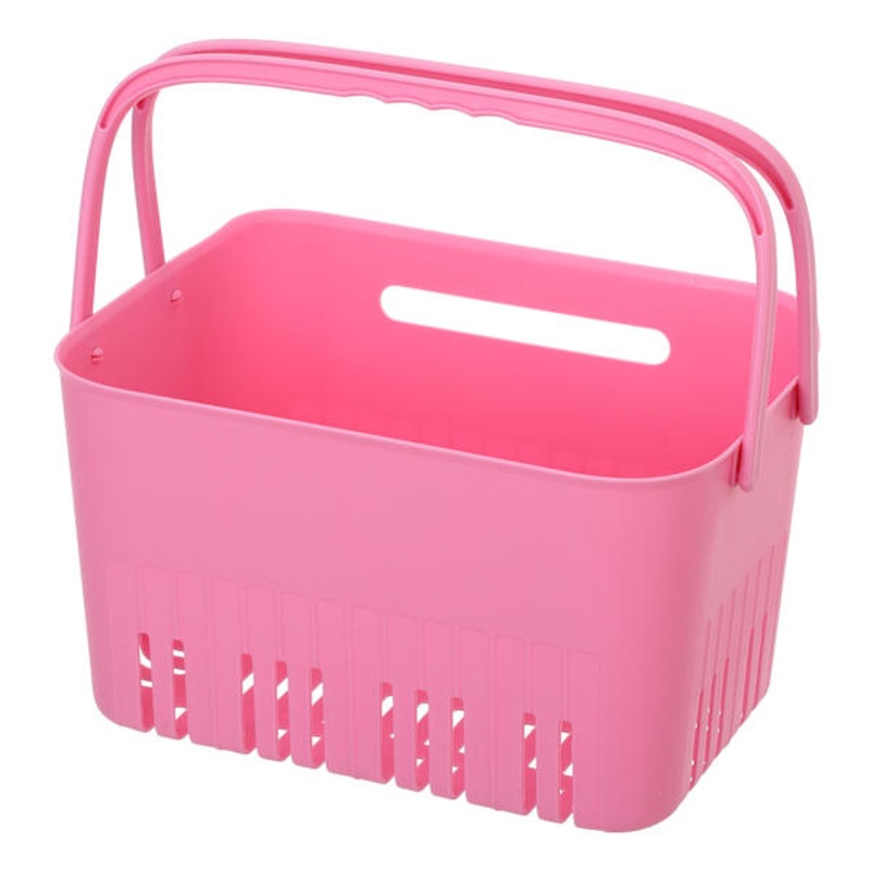 Pink Basket Shower Caddy