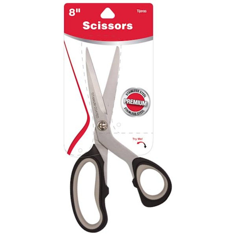 Stainless Steel Scissors, 8″