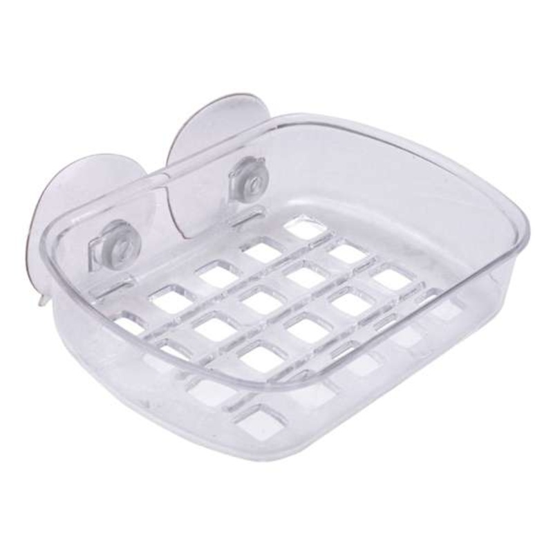Suction Cup Soap Holder, Clear