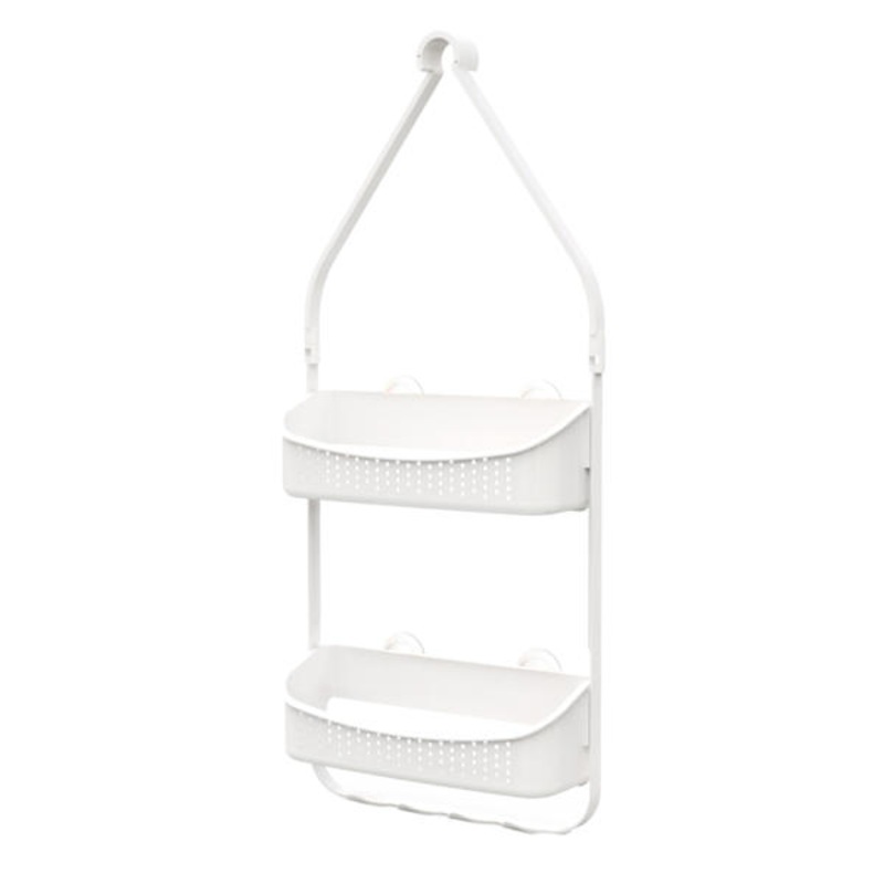 White Shower Caddy