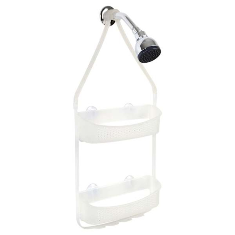 White Shower Caddy, 4.3″