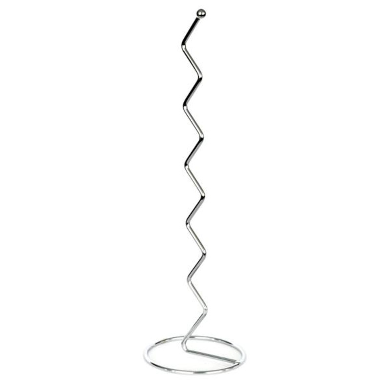 Zig Zag Chrome Toilet Paper Holder