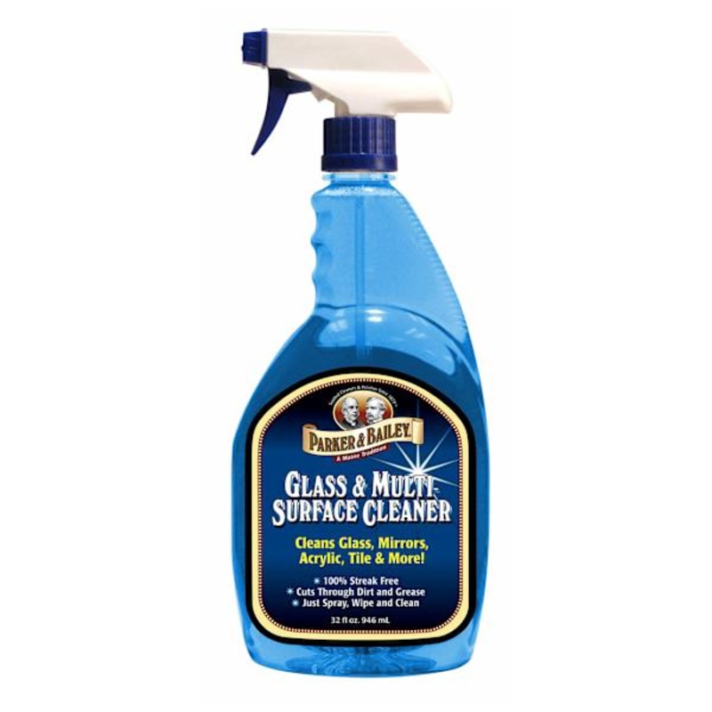 Parker & Bailey Glass Multipurpose Surface Cleaner, 32oz