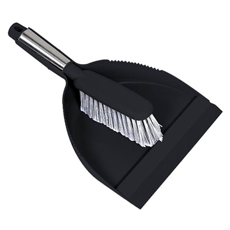Stainless Steel Dustpan Brush Set