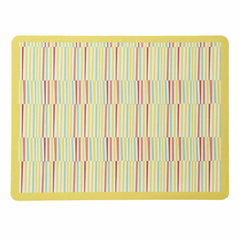 Yellow Broken Stripe Quick-Dry Drying Mat