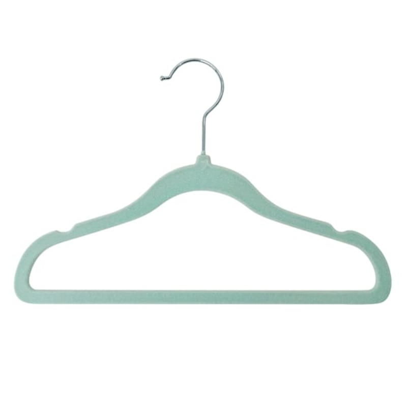 10-Pack Tiny Dreamers Hanger, Glacier Flocked