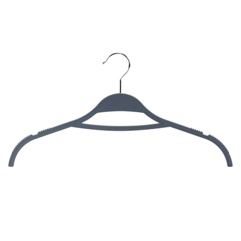 12-Piece Non-Slip Shirt Hangers, Grey
