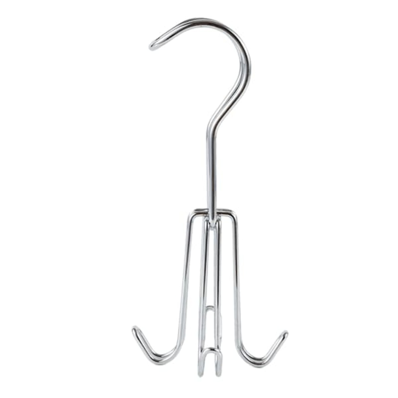2-Pack Chrome Plated Accessory Hanger