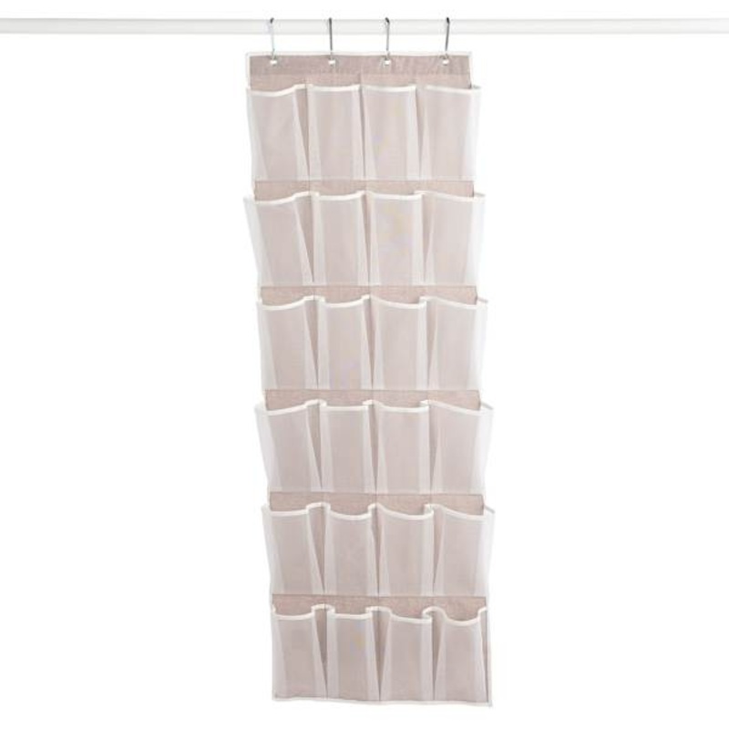 24-Pocket Hanging Closet Organizer