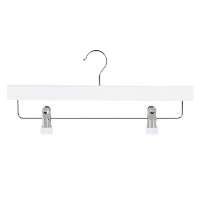 3-Pack Bamboo Trouser Hanger, White