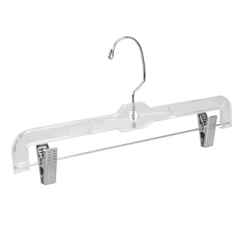 3-Piece Skirt Hangers, Crystal