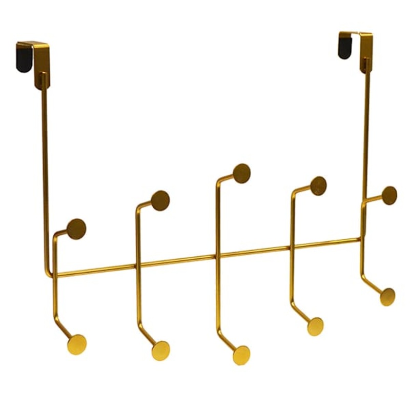 Toro Glazed Gold Over the Door Hook