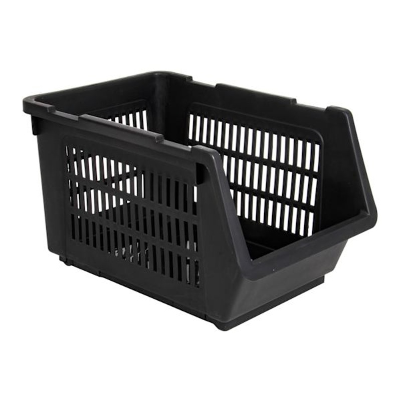 Black Stackable Basket