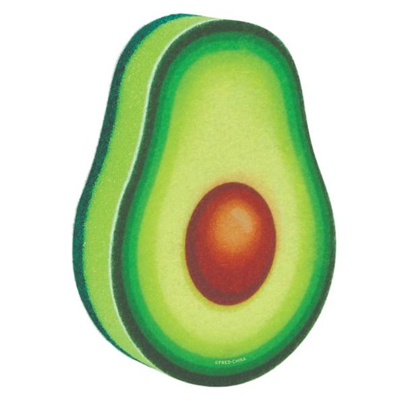 Just Ripe Avocado Shaped Kitchen Sponge