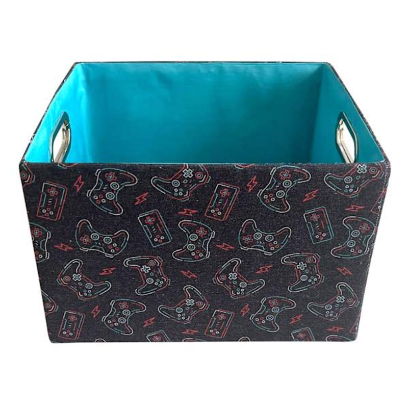 Kids Game Controller Print Storage Tote, Large