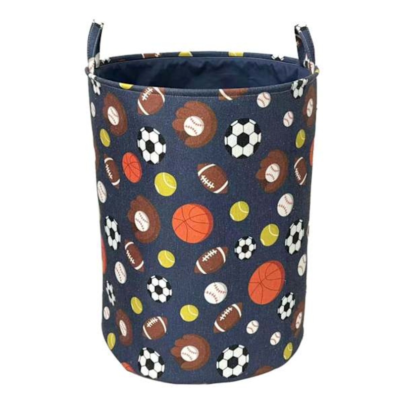 Kids Sport Print Laundry Hamper, Large