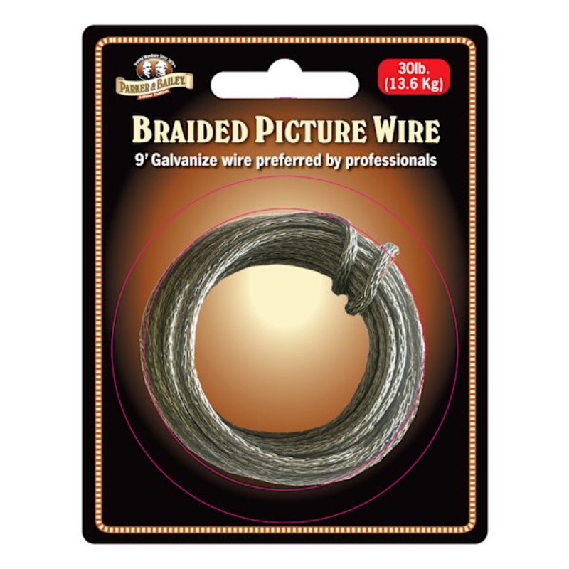Parker & Bailey Braided Picture Wire, 30lb