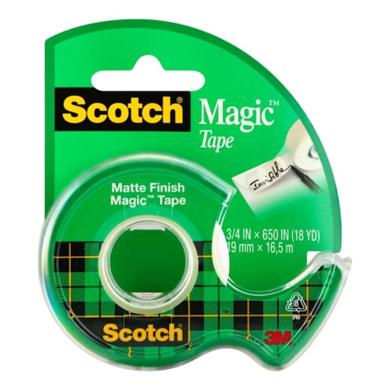 Scotch Magic Tape, 3/4″