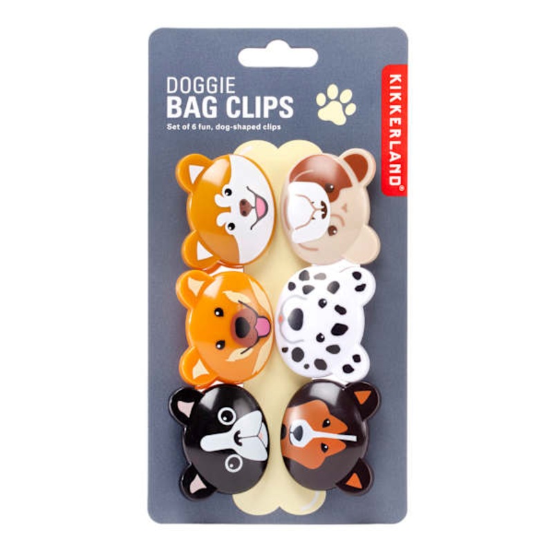 Set of 6 Doggie Bag Clips