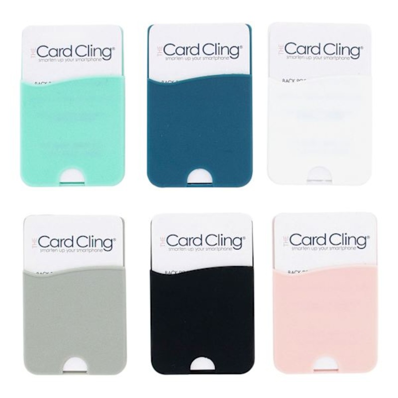 The Card Cling, Assorted Pastel Colors
