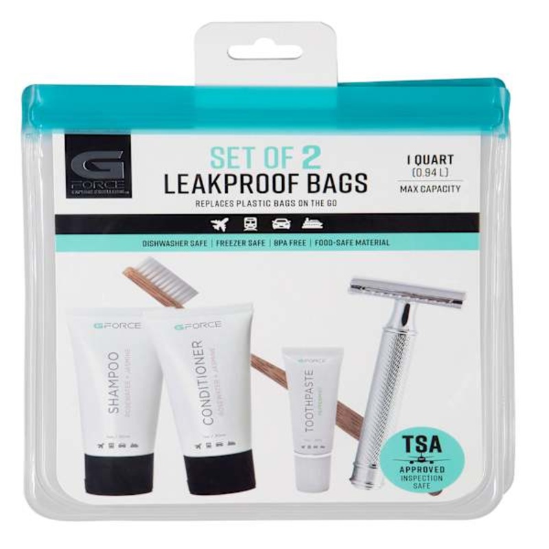 2Pk Eva Leak-Proof Pouch 1 Quart