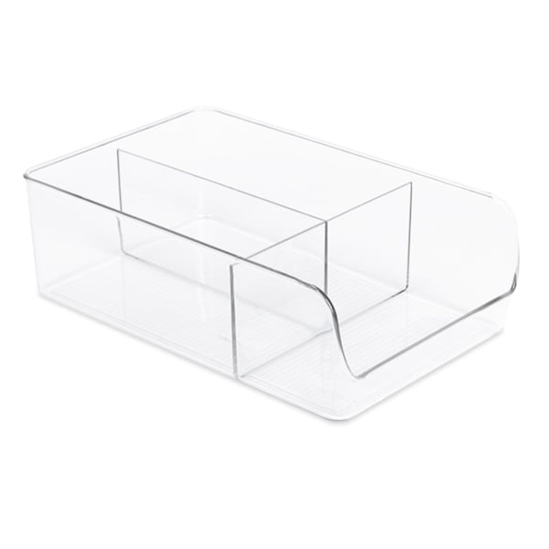 3-Compartment Bin Organizer