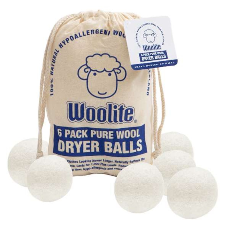 6-Piece Woolite Dryer Ball Set