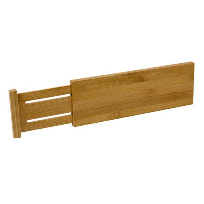 Bamboo Wood Drawer Partition, 4×12.5