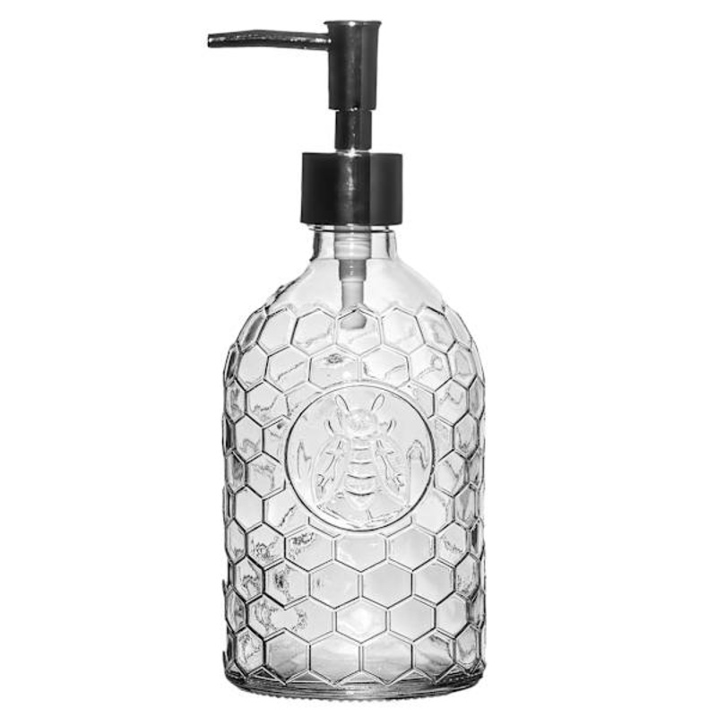 Bee Embossed Soap Dispenser