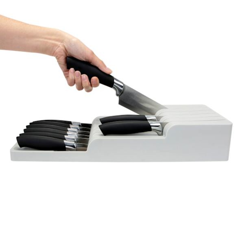 Kitchen Knife Drawer Organizer, 15.8×6.2
