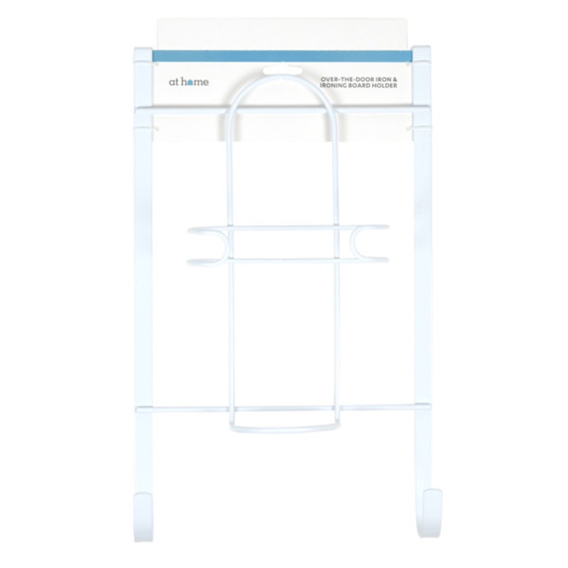 Over The Door Ironing Board & Iron Holder