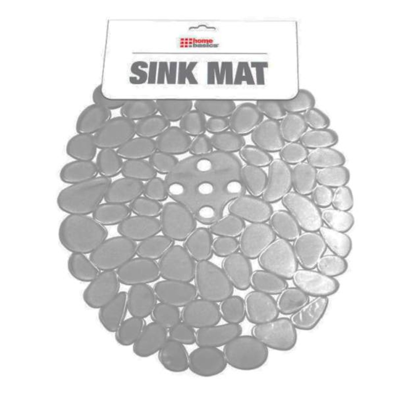 Stone Rubber Sink Mat, Grey