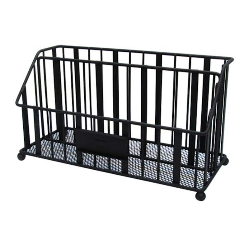 Juno Black Metal Beauty Desk Organizer