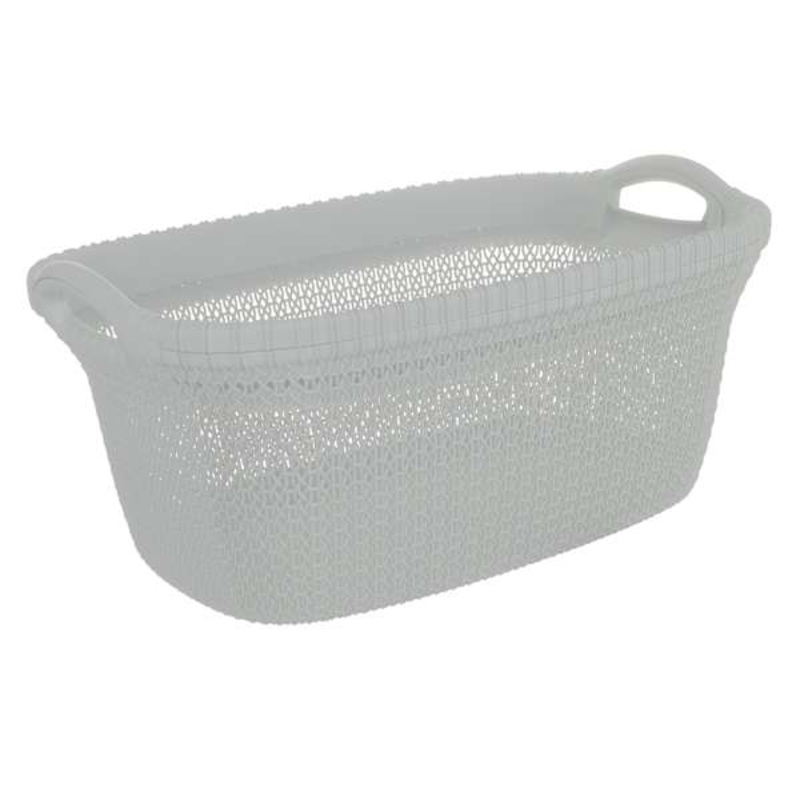 Knit Laundry Basket 37L
