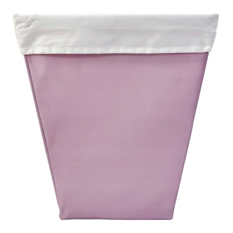 Rectangle Tapered Laundry Hamper, Lavender