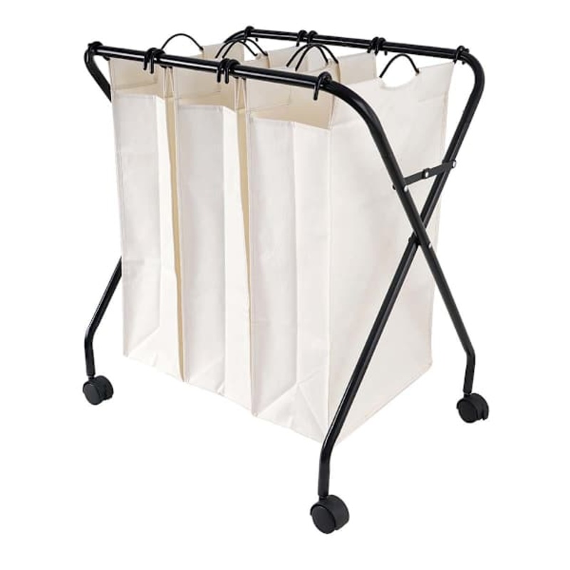 Triple Sorter Laundry Hamper