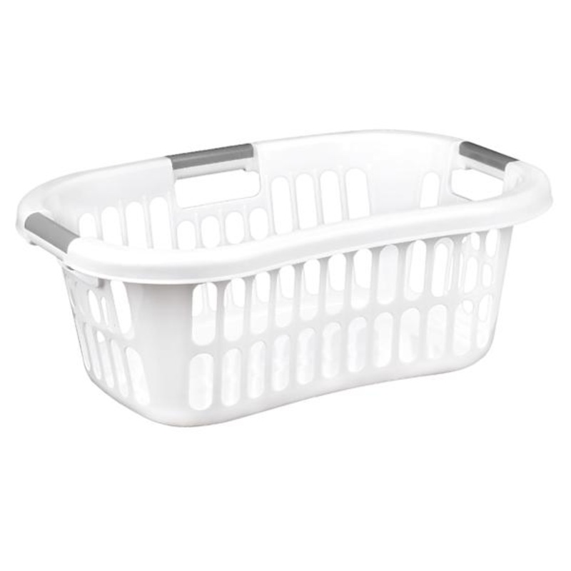 White Laundry Basket, 40l