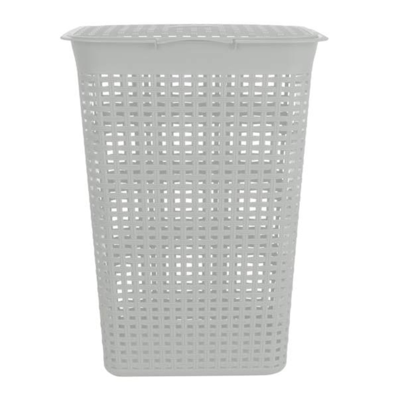 Woven Pattern Laundry Hamper,  50l