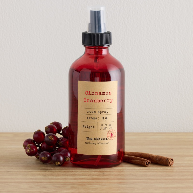 Apothecary Cinnamon Cranberry Room Spray