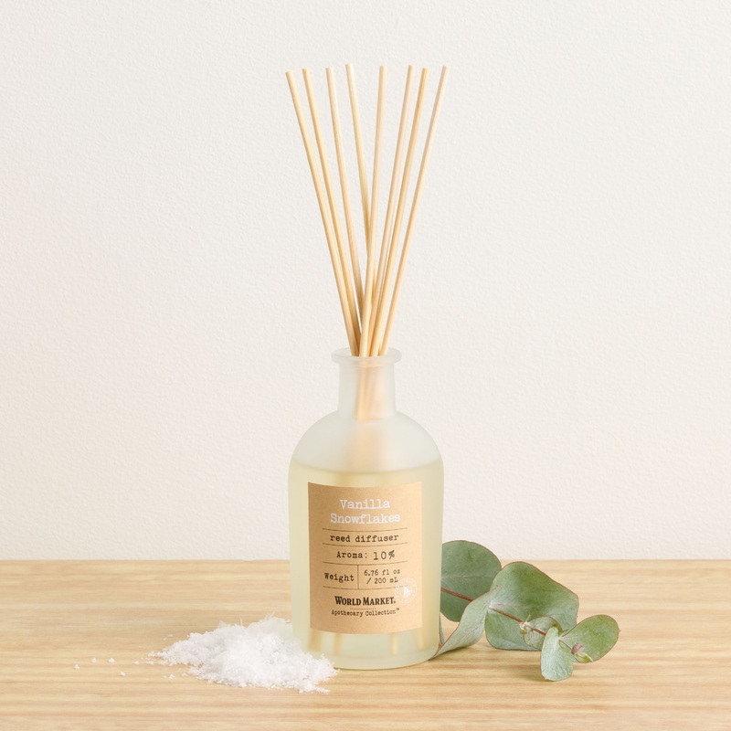 Apothecary Vanilla Snowflakes Reed Diffuser