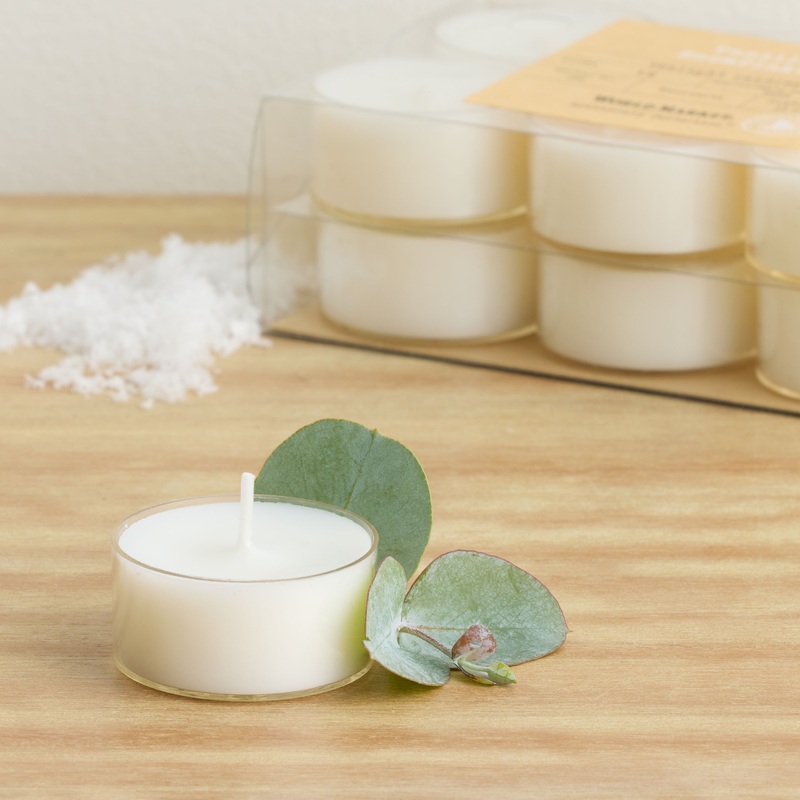 Apothecary  Vanilla Snowflakes Tealight Candles 12 Pack