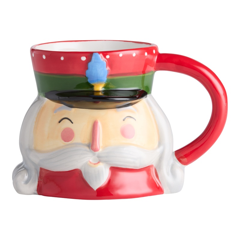 All The Trimmings Nutcracker Figural Ceramic Mug