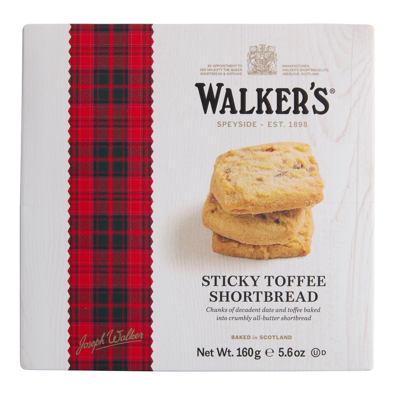 Walker’s Sticky Toffee Shortbread Biscuits