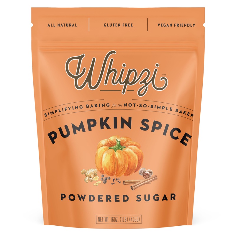 Whipzi Limited Edition Pumpkin Spice Powdered Sugar