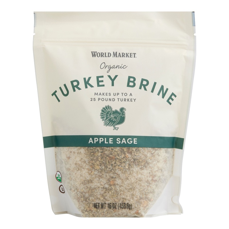 World Market Organic Apple and Sage Turkey Brine