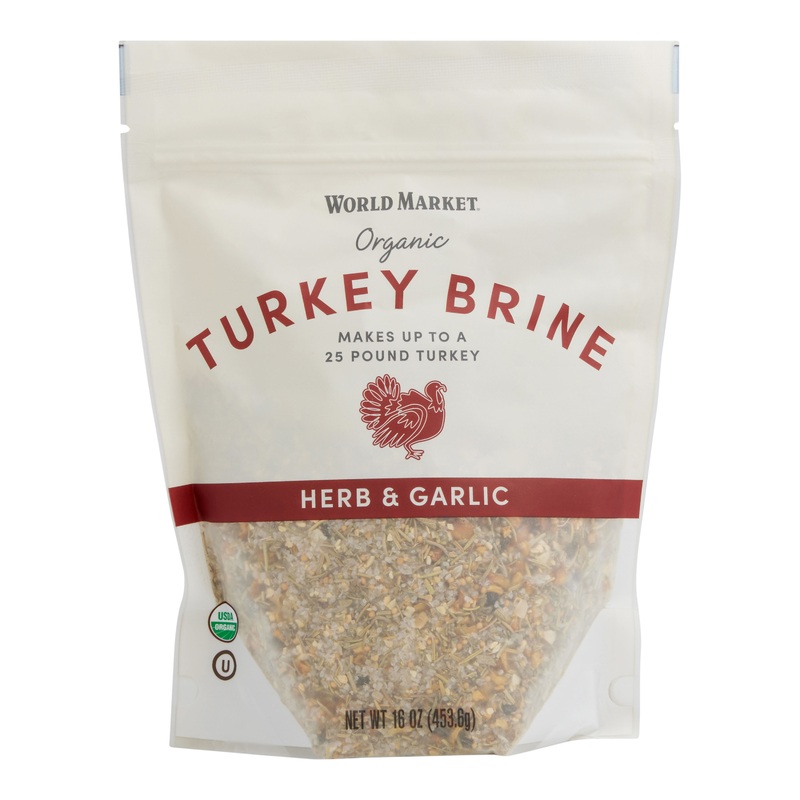 World Market Organic Garlic and Herb Turkey Brine