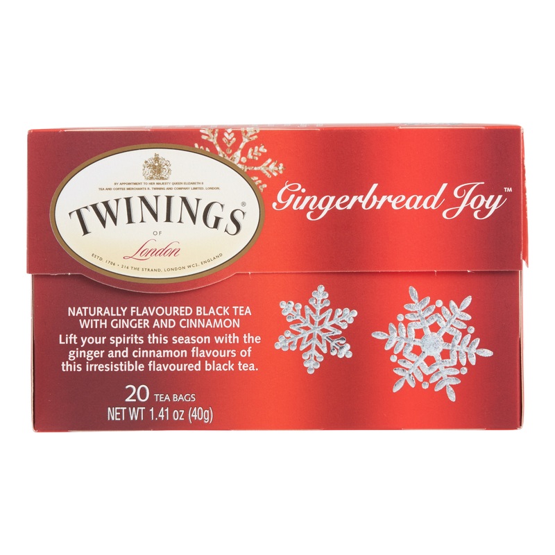 Twinings Gingerbread Joy Tea 20 Count